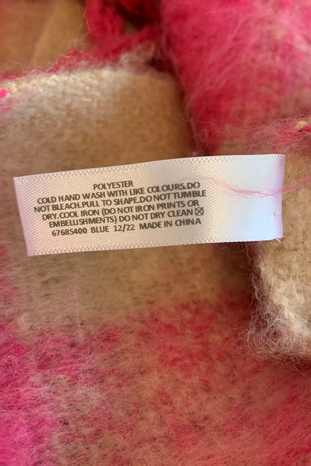 TARGET Pink Scarf