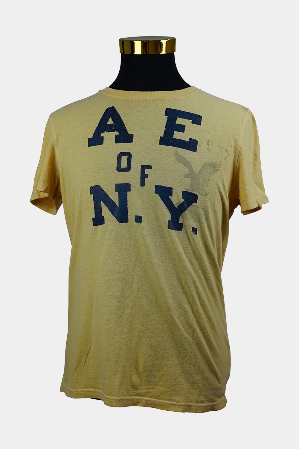 American Eagle Outfitters Yellow Crew Tee