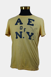 American Eagle Outfitters Yellow Crew Tee
