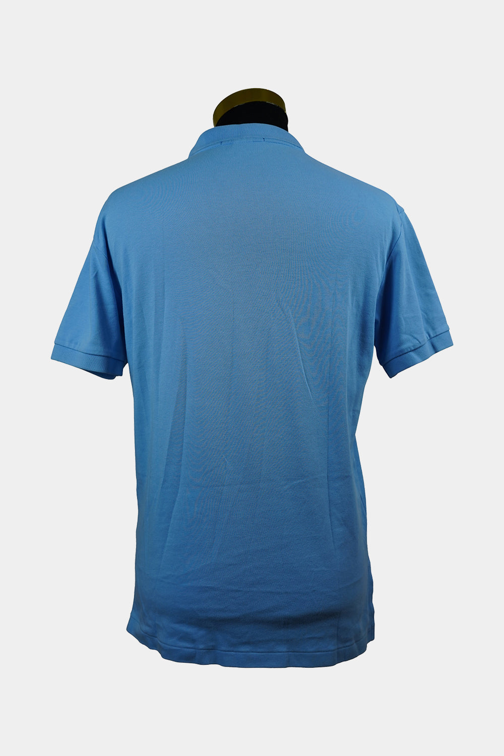 Tommy Hilfiger Blue Polo with Yellow Crest