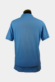 Tommy Hilfiger Blue Polo with Yellow Crest