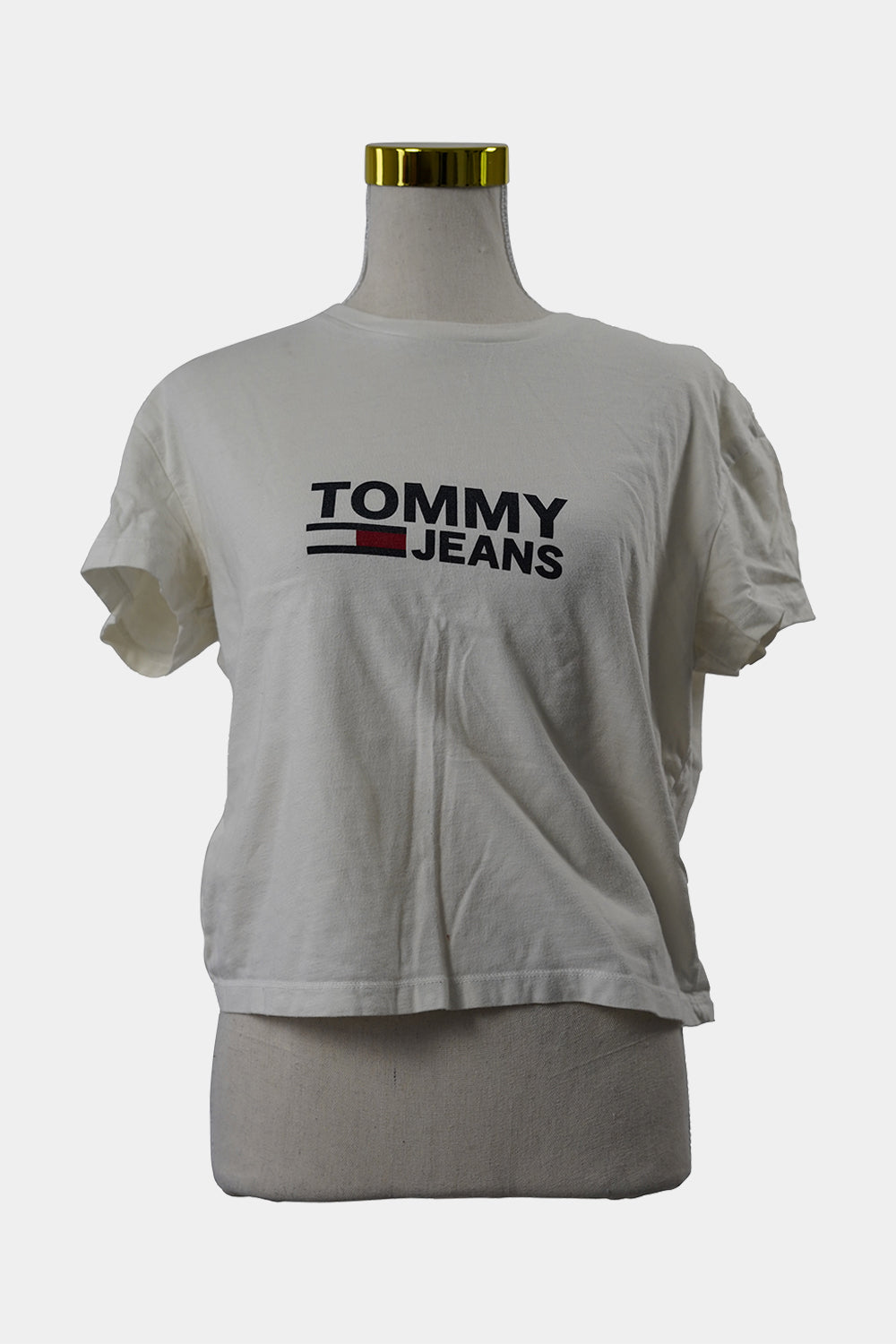 Tommy Jeans White Logo T-Shirt