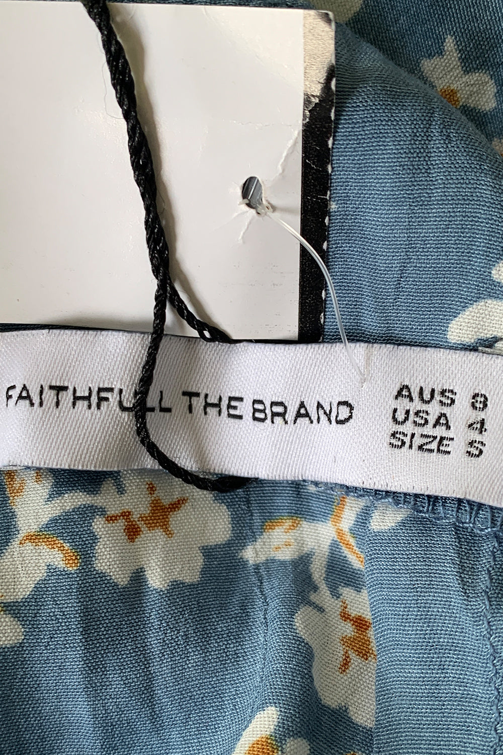 Faithfull The Brand Blue Jumpsuit