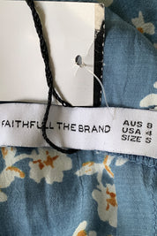 Faithfull The Brand Blue Jumpsuit