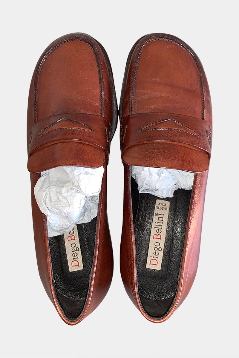 Diego Bellini Brown Loafers