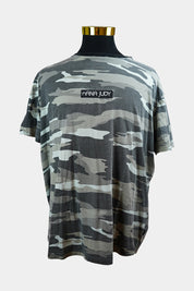 Nana Judy Green Camouflage Crew Neck Tee