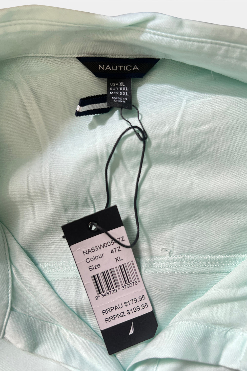 NAUTICA Mint Green Top