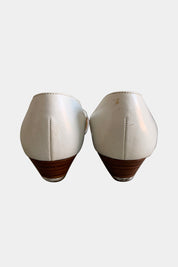 FOOTREST White Sandals