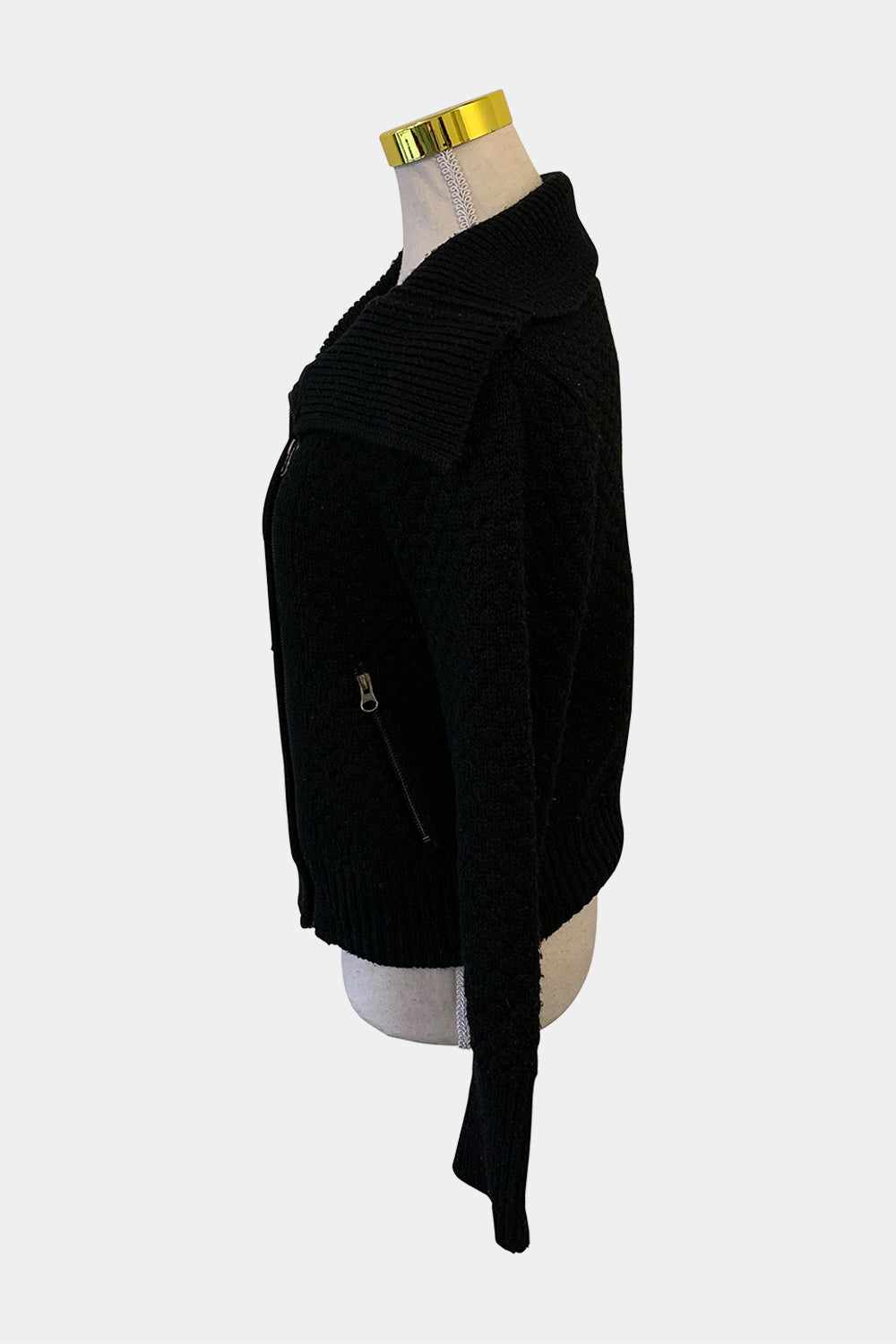 Brown Sugar Black Cardigan