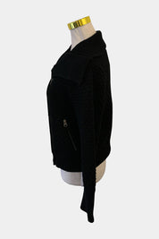 Brown Sugar Black Cardigan