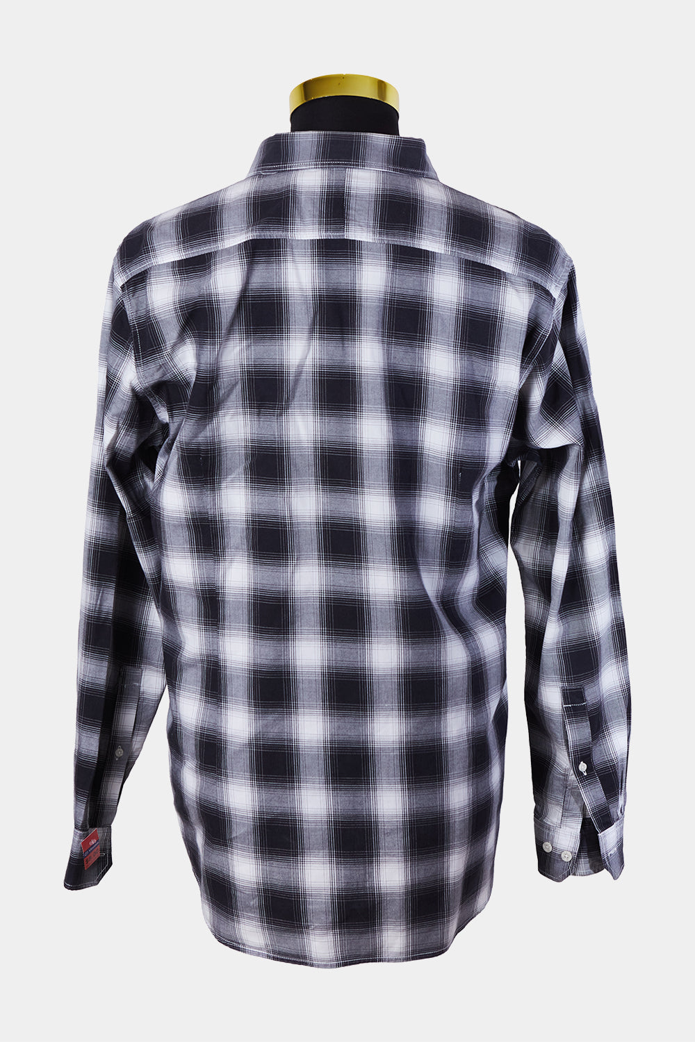 G Star Raw Black and White Plaid Button Down Shirt