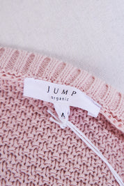 JUMP Pink Organic Knit Sweater