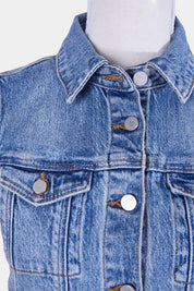Abrand Jeans Blue Denim Button Down Dress