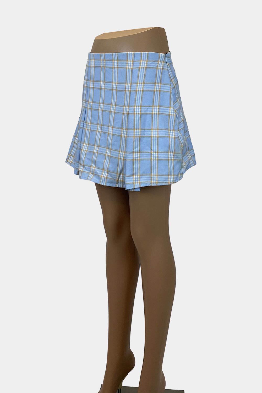 Luck & Trouble Plaid Skort