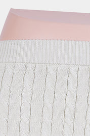 Princess Pollygreen Cable Knitted Midi Skirt M/L