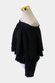 FLANNEL Black Top