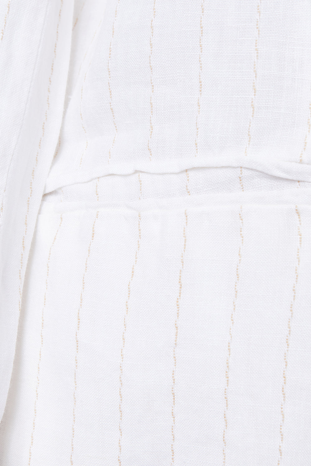 Zk Australia Off White Pin Stripe Summer Blazer