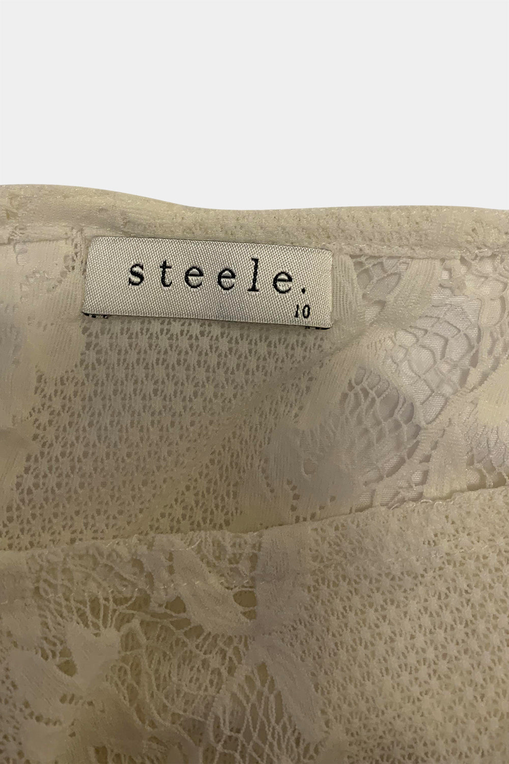 STEELE Cream Top