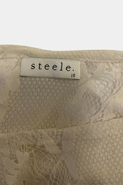 STEELE Cream Top