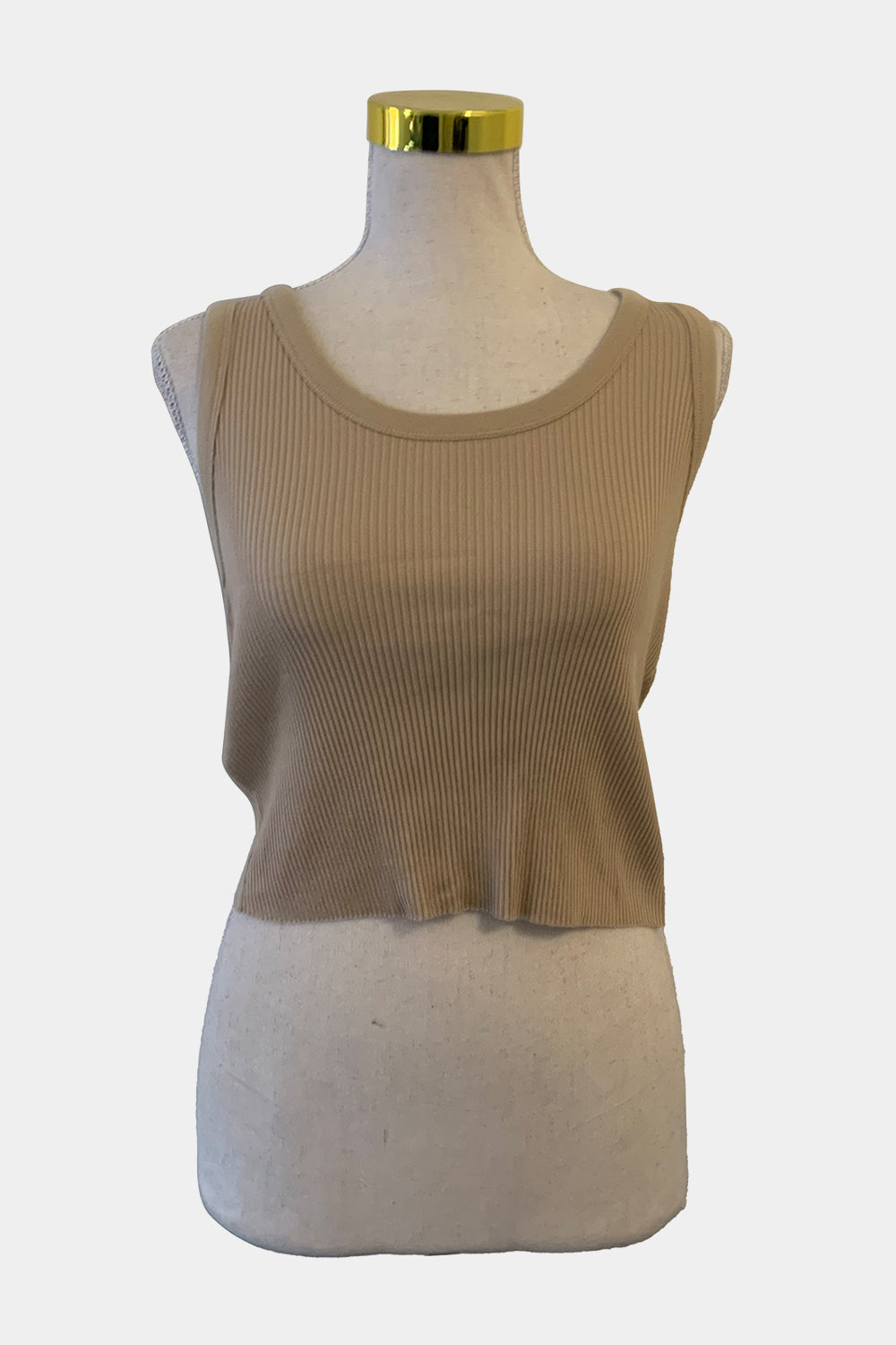 UNIQLO Camel Tank Top