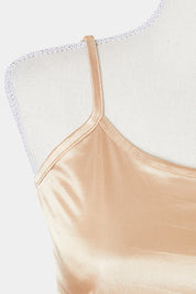 BEAMS Light Gold Slip Dress