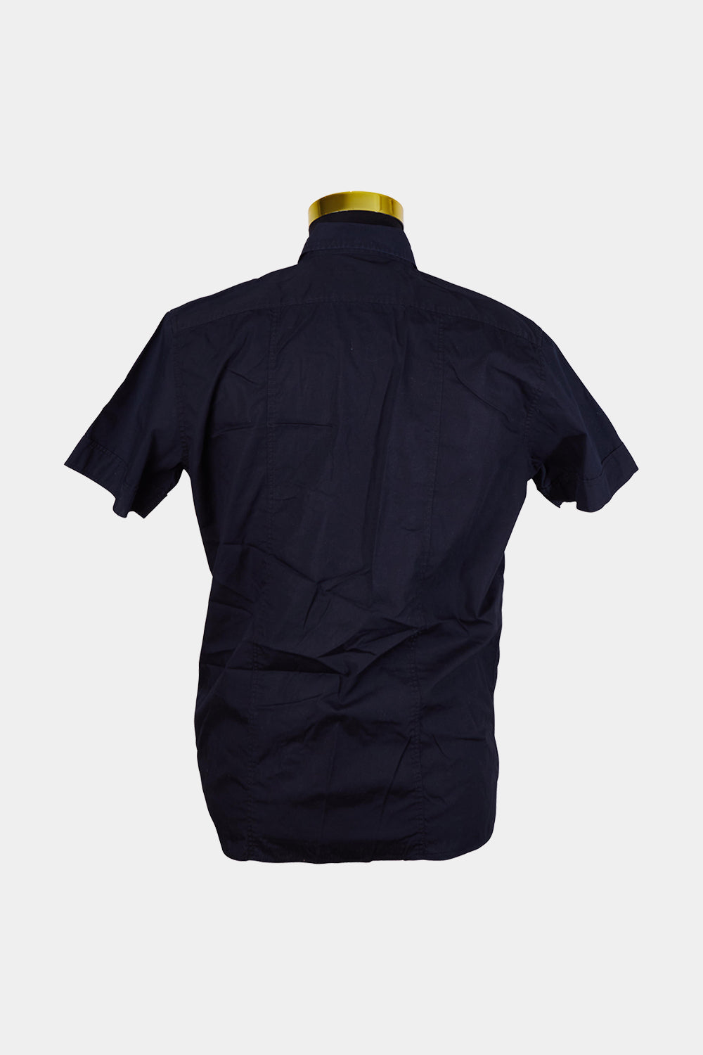 MARCS Black Short Sleeve Button Down Shirt