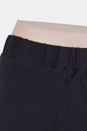BOOHOO Black Kick Flare Pull on Joggers