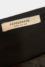 Pepper Mayo Black Dress