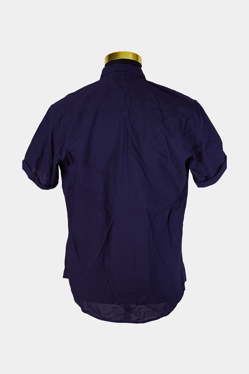 Polim Pier Navy Short Sleeve Button Down Shirt