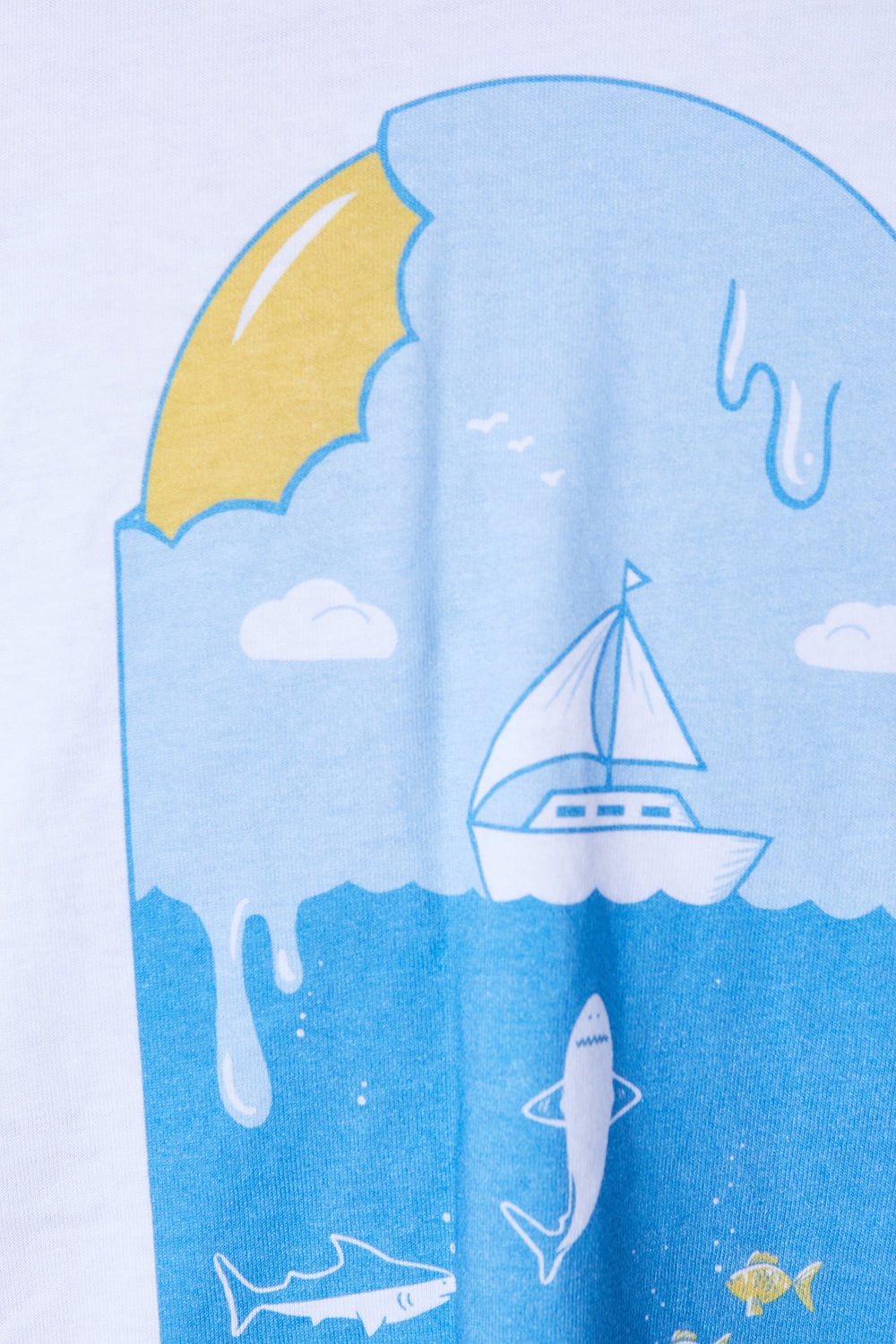 THREADHEADS White Print T Shirt