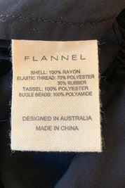 FLANNEL Black Top