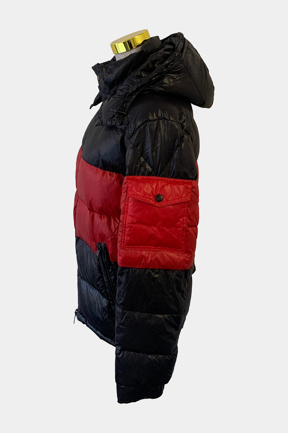 Ena Pelly Black Red Coat