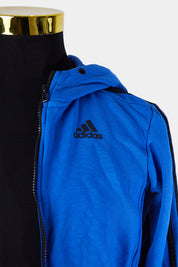 ADIDAS Blue 3 Stripe Track Jacket