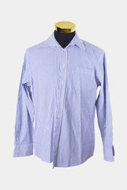 TARGET Blue and White Stripe Tailored Fit Button Down Shirt