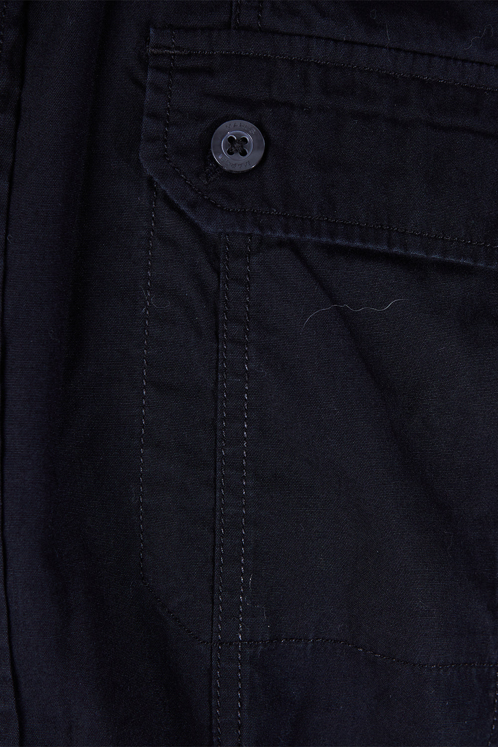MARCS Black Short Sleeve Button Down Shirt