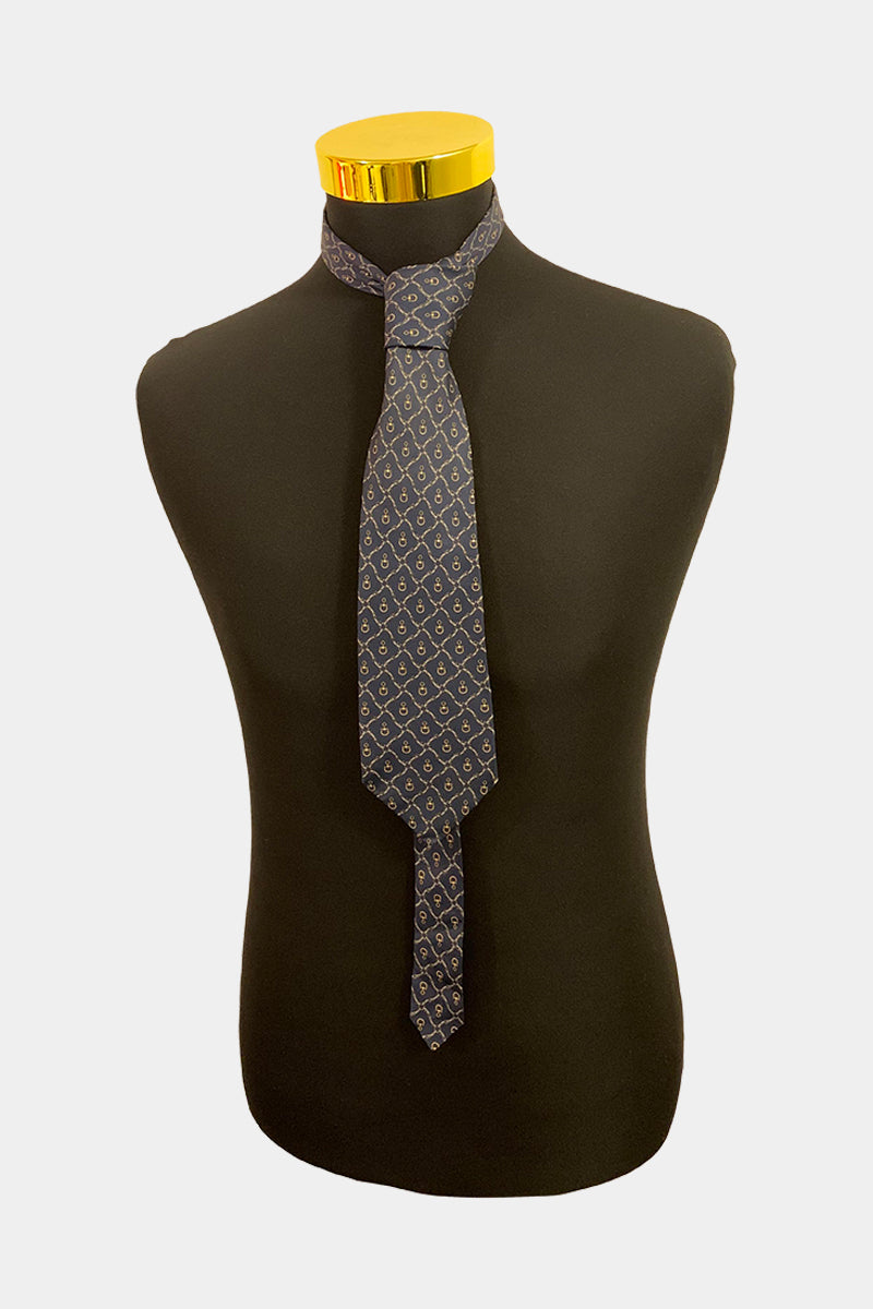 LANVIN Navy Tie