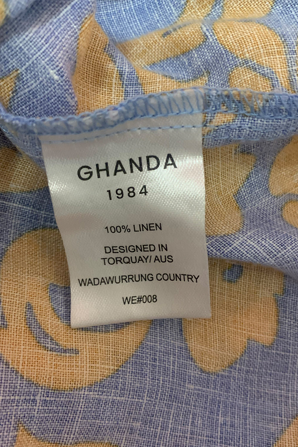 GHANDA Blue Trousers