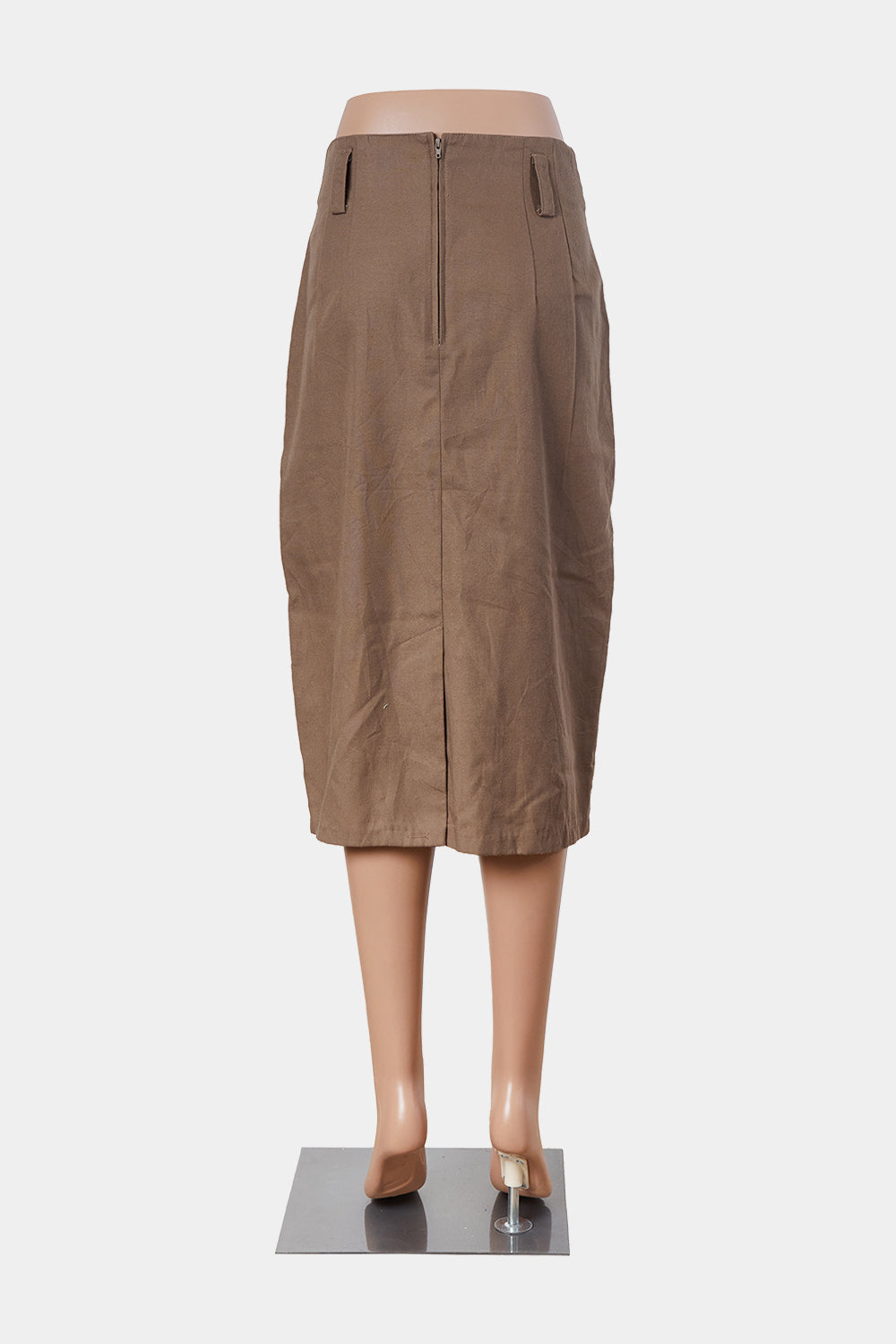 Silvercord Petites Brown Midi Skirt