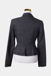 TOKITO Grey Peplum Blazer