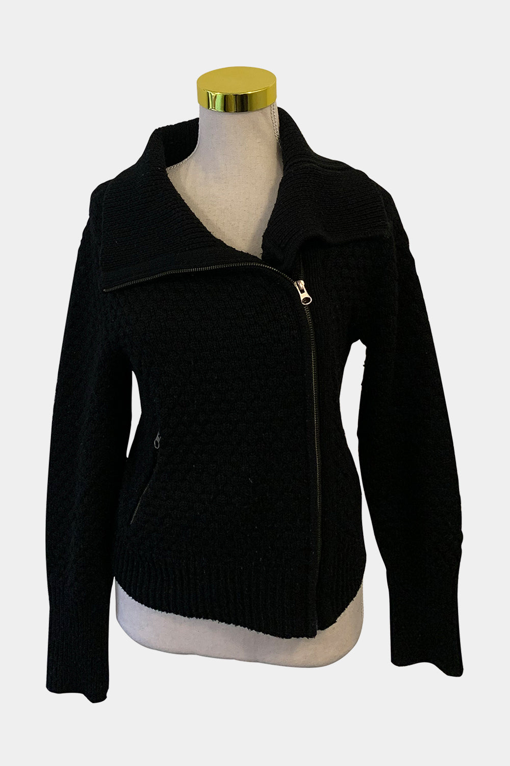 Brown Sugar Black Cardigan