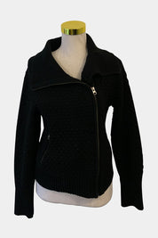Brown Sugar Black Cardigan