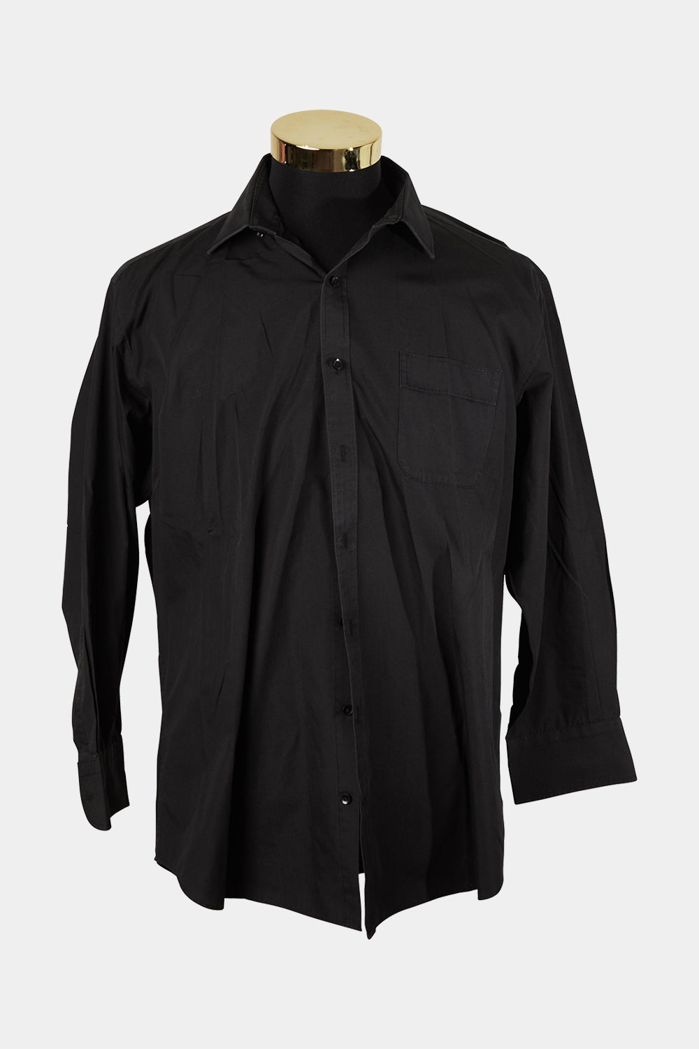 Van Heusen Black Button Down Shirt