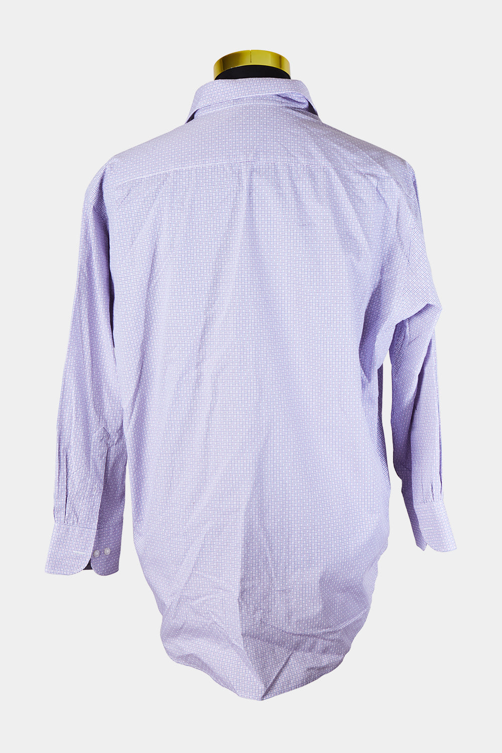 Van Heusen Blue and Purple Pattern Button Down Shirt