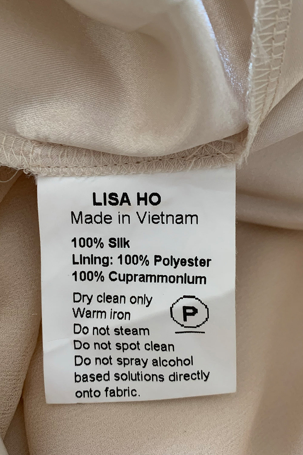 Lisa Ho Peach Dress