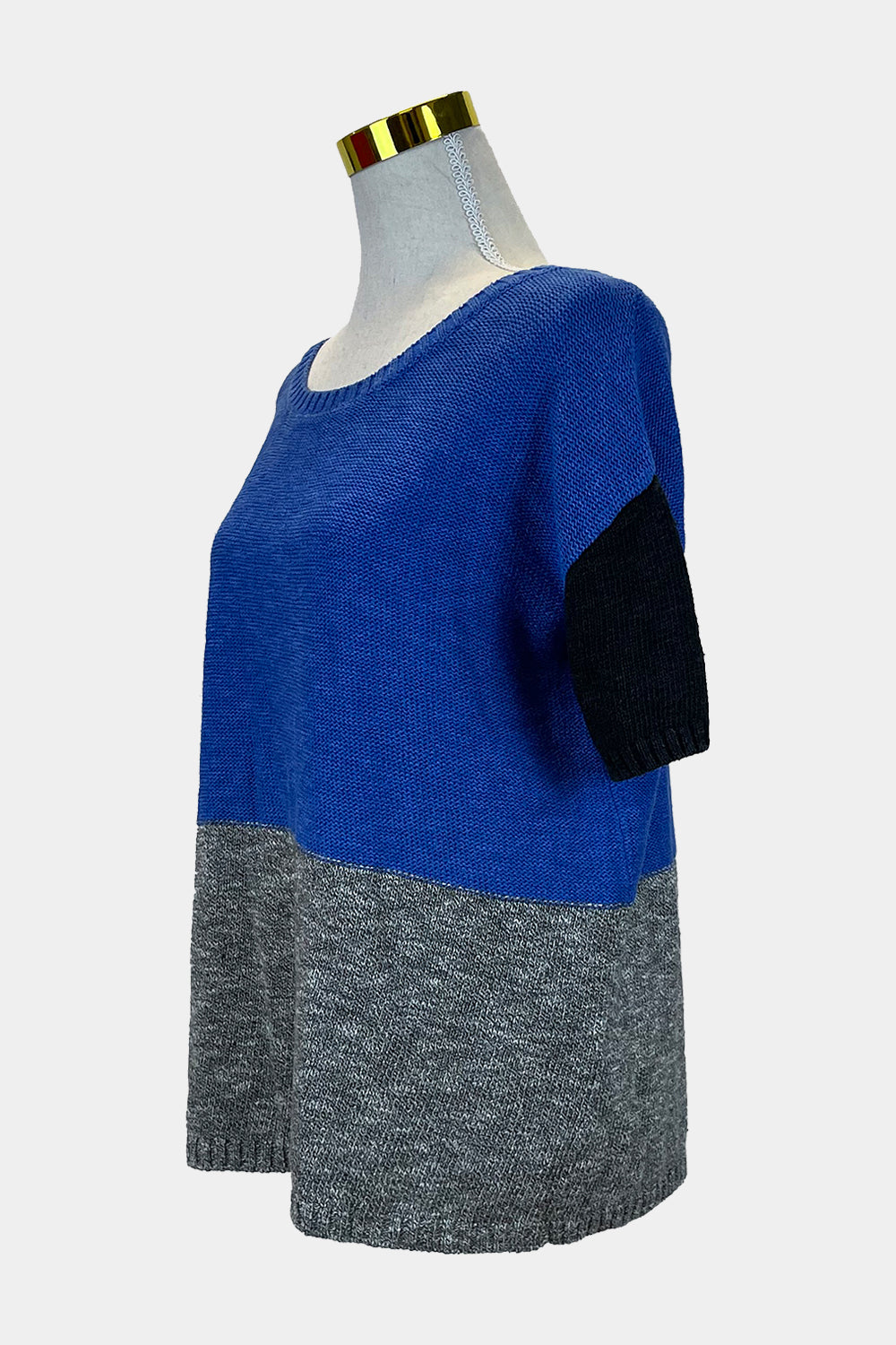 SEED Colourblock Knit Top