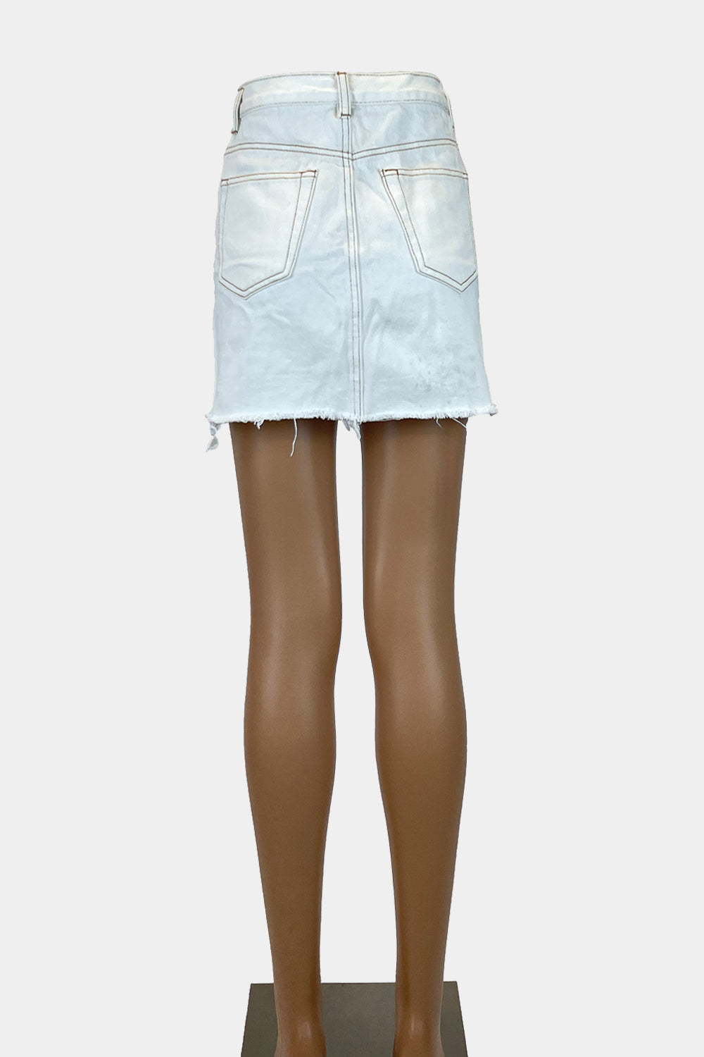 GLASSONS White Mini Skirt