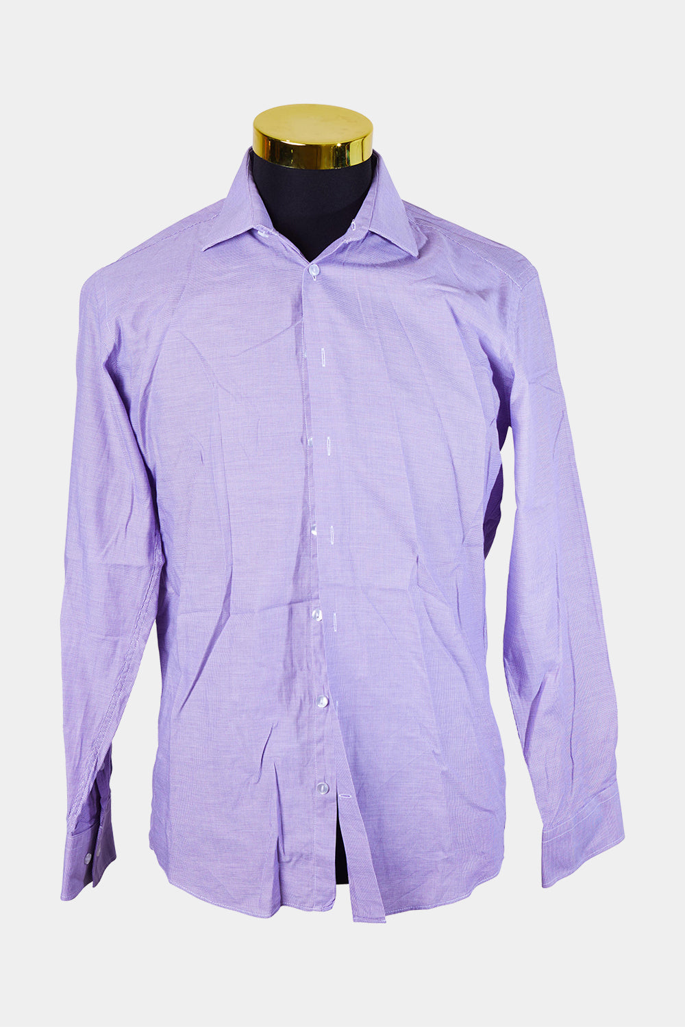 Calvin Klein Purple and White Button Down Shirt
