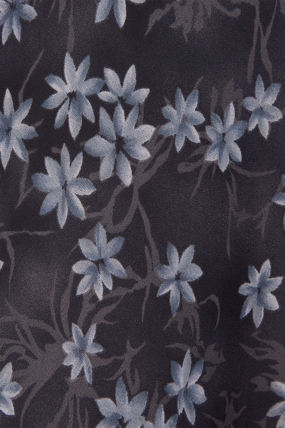 Assorted Brands Navy and Light Blue Floral Skirt
