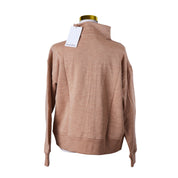 TOORALLIE Brown Zip Up Casual Jacket