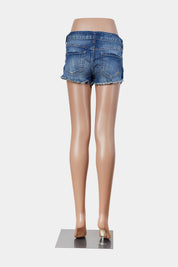 Assorted Brands Blue Panel Detail Shorts